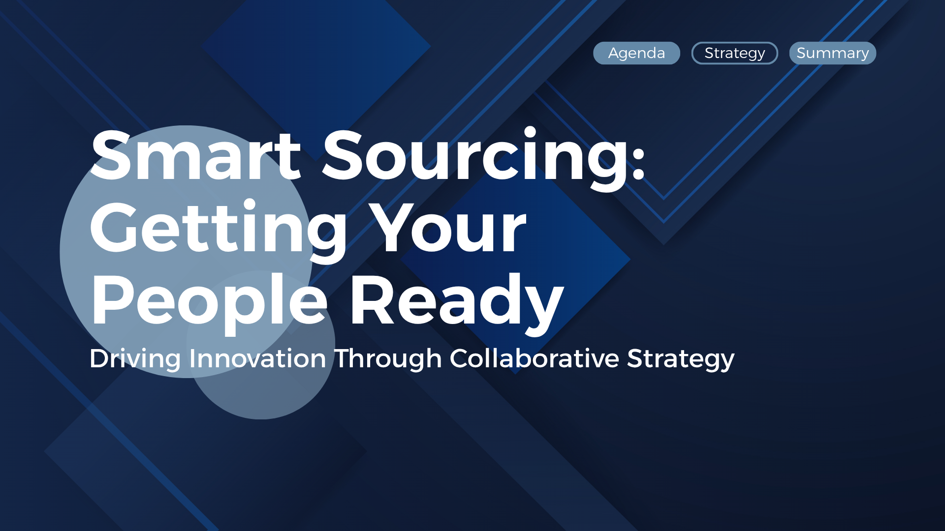 Smart Sourcing: Getting Your People Ready